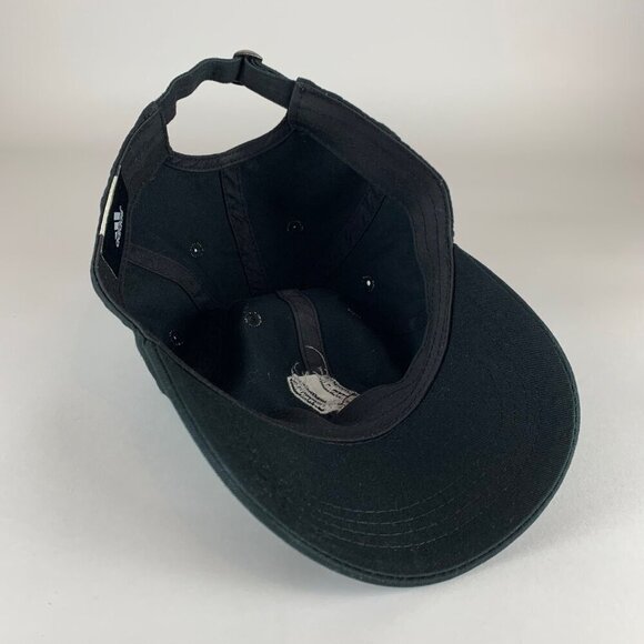 San Antonio Spurs NBA Black Adidas Relaxed Fit Strapback Hat - Picture 4 of 5